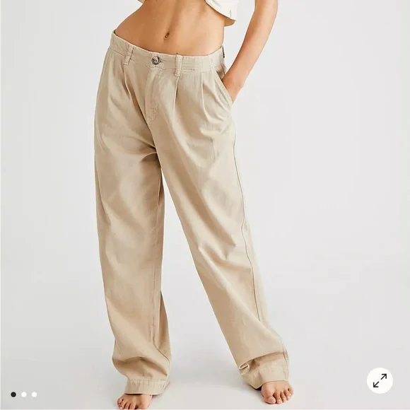 Free People Addy Chino Pants - Picture 1 of 6